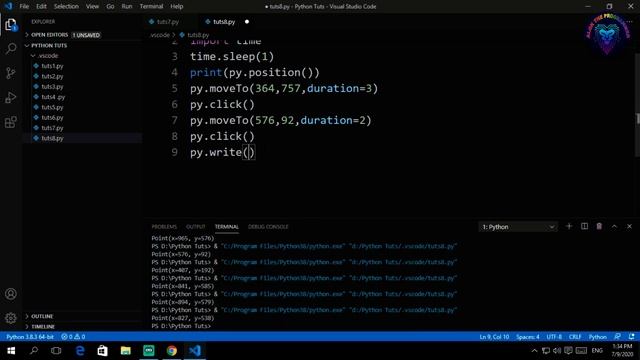 #9 Make Keyboard And Mouse Automatic By Using Python (Pyautogui) смотреть онлайн