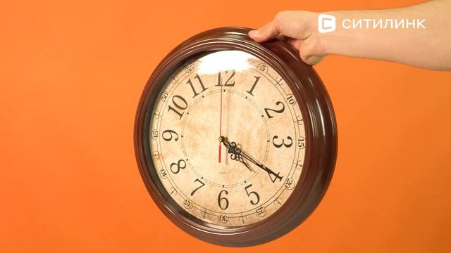 Обзор настенных часов Бюрократ WallC-R77P | Ситилинк смотреть онлайн