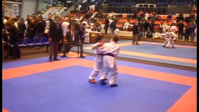 WKF karate Первенство Моск. обл. 2013 Алексей ЧЕРНОВ смотреть онлайн