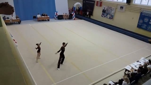 10 12 2017 Омск Кубок Зикунова Всероссийские соревнования по Спортивной Акробатике смешанная пара