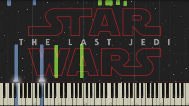 Star Wars: The Last Jedi - Teaser Trailer Music - Piano (Synthesia) смотреть онлайн