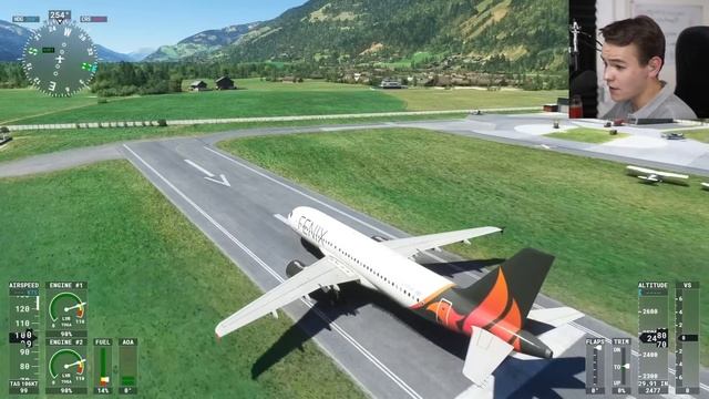 The Most Realistic Flight Simulator Experience - FENIX a320 смотреть онлайн