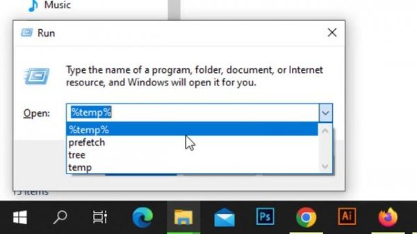Could not complete the command because the scratch disks are full