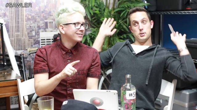 Drunk Backwards Words Challenge (ft. Sawyer Hartman) | Tyler Oakley смотреть онлайн