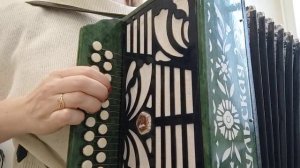 Полонез Огиньского, на гармони, разбор, 1 часть