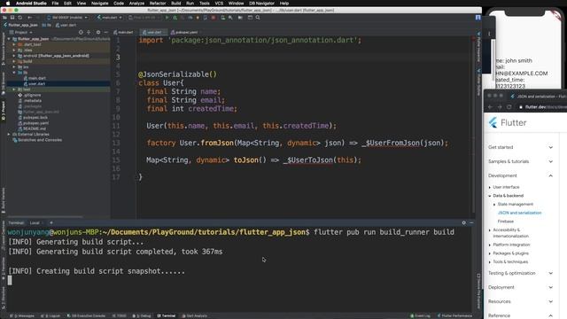 Flutter - JSON 사용하기 смотреть онлайн