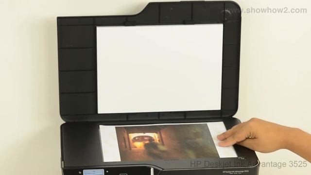 HP Deskjet Ink Advantage 3525 - Scanning A Photo Using HP Scanning Utility - Preview смотреть онлайн