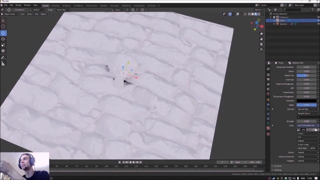 Карта нормалей (Normal map) в Blender 2.9 смотреть онлайн