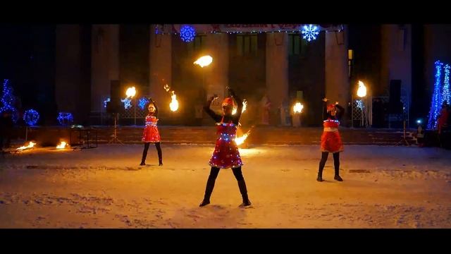 Новогоднее огненное шоу (full Video)  @valentinvideofilm