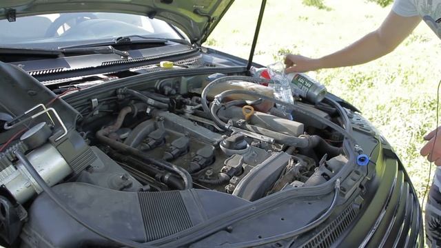 Приспособление и промывка топливных форсунок своими руками Passat B5 смотреть онлайн