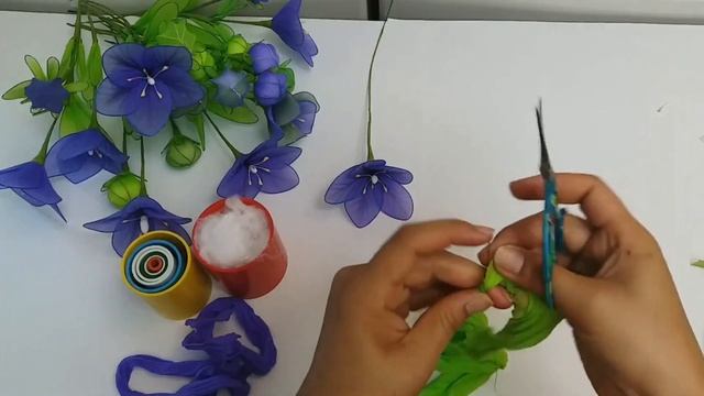 Bunga Balon || Nylon Flower ||Platycodon grandiflorus смотреть онлайн