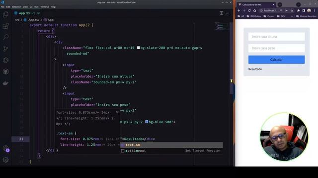 Como Fazer Uma Calculadora de IMC Usando #ReactJS / #Vite e #TailwindCSS смотреть онлайн