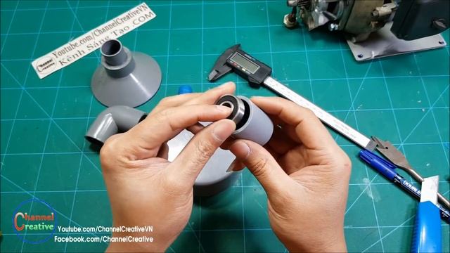 How to make Water Pump Using 2-stroke Engine And PVC pipe смотреть онлайн