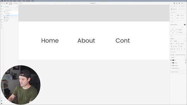 Adobe XD Dropdown Menu смотреть онлайн