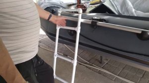 Лестница для лодки ПВХ                   3 метра трубы 1 июня 2022 г.