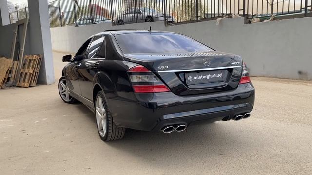КРУТОЙ ЗВУК ПОД AMG W221 5.5