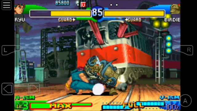 Street Fighter Alpha 3 Gba on mobile ❤👊using the my boy emulator смотреть онлайн
