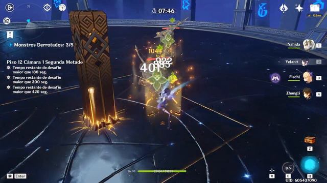 Nahida Lv 70 com talento Lv 1 DPS! (QUEBRADA) // Genshin Impact смотреть онлайн