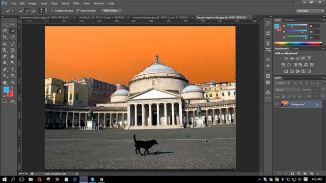 Magic Wand Tools in Photoshop 1 minit смотреть онлайн