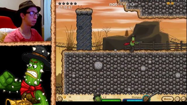 Cactus McCoy Ep.4 Essa fase foi DIFICIL!!!! (5ª Fase) смотреть онлайн