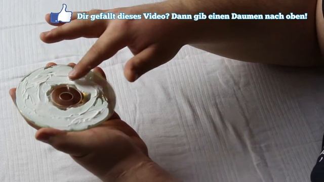 Tutorial: Zerkratzte CD/DVD einfach reparieren #Tipps&Tricks смотреть онлайн