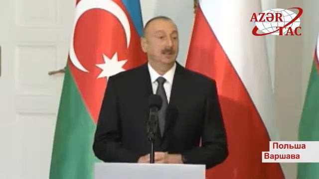 Президенты Азербайджана и Польши выступили с заявлениями для печати смотреть онлайн