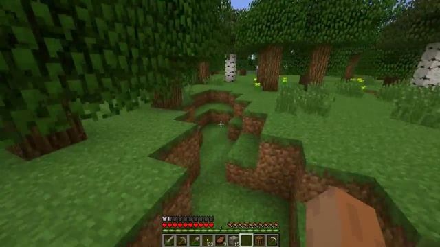 Выживание в Minecraft 1.2.5. 5 день- водопад смотреть онлайн