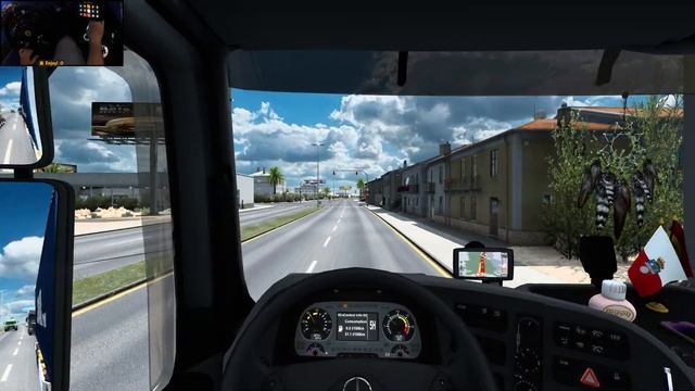 ETS2 Gameplay 4K + wheel cam | Mercedes Actros MP2 1848 in Red Sea | Yanbu - Al Bad' смотреть онлайн