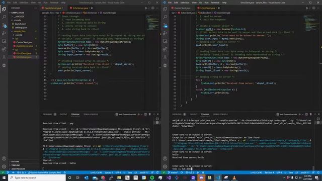 CECS 326: Echo Client & Echo Server смотреть онлайн