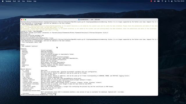 How to install pip on Mac / Mac Terminal- command not found: pip смотреть онлайн