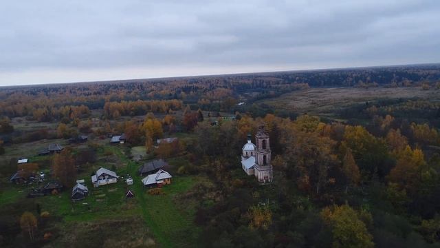 Ярославская область, Некоузский район, Красное, Церковь Троицы Живоначальной смотреть онлайн