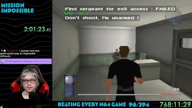 Beating EVERY N64 Game - Mission Impossible (96/394) смотреть онлайн