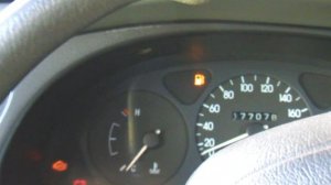 Проверка лампы резерва топлива Ланос