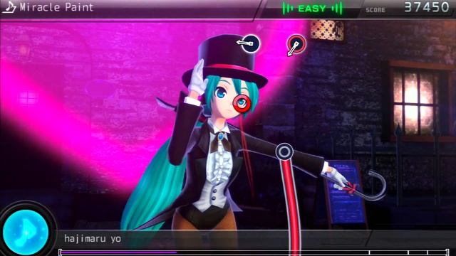 Hatsune Miku: Project DIVA F 2nd - Miracle Paint (Easy) смотреть онлайн