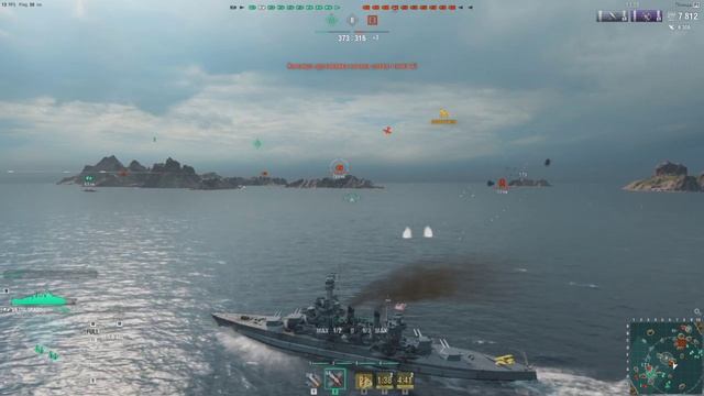 World Of Warships Прокачка Гангута .