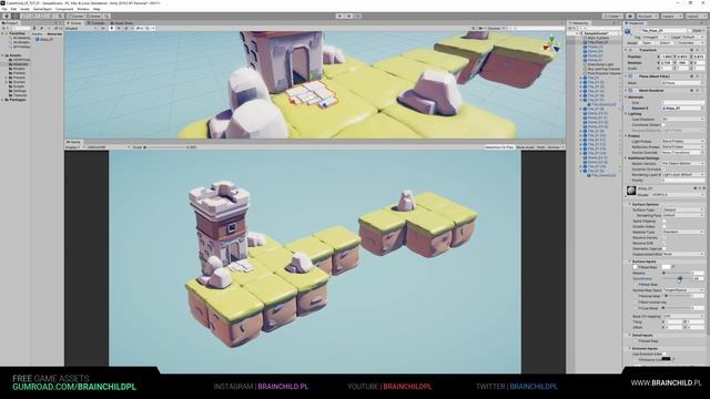 Simple Low Poly Game Art - PART 2: Blender & Unity 3d Low Poly Game | Low Poly Assets | Game Design смотреть онлайн