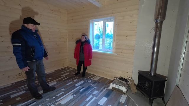 Отличный каркасный дом 9 на 10 метров. Отзыв заказчицы смотреть онлайн