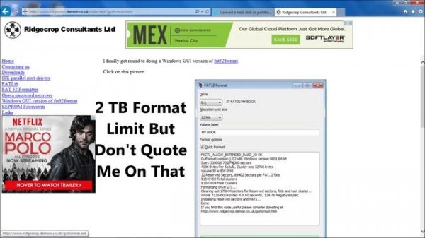 How To Format A Hard Drive FAT32 In Windows 7 (1TB Toshiba) USB Drive