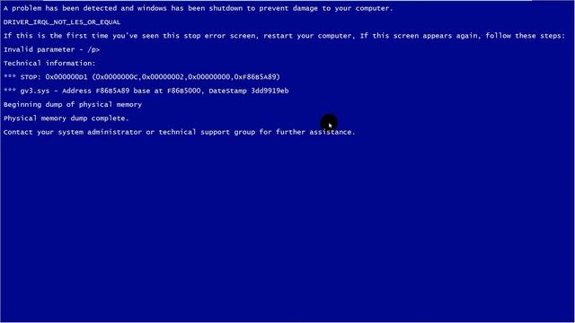 how Run fake blue screen (death screen) in windows 10 - Fun xD смотреть онлайн