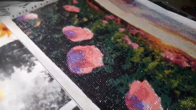 #алмазнаямозаика цветы маки готова смотреть онлайн