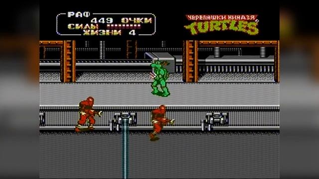 Teenage Mutant Ninja Turtles II The Arcade Game - ООО "Геймкард"(NES/Famicom) - Полное Прохождение смотреть онлайн