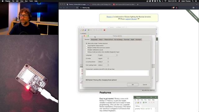 Introduction to Micropython, ESP32, and Thonny смотреть онлайн