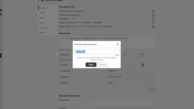 How to Change DISPLAY NAME on Roblox FOR FREE! (2021) *NEW* смотреть онлайн