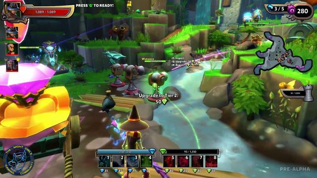 Dungeon Defenders 2: (Pre-Alpha) The Crossroads | Level 25+ An Evening w/the NOG Army смотреть онлайн