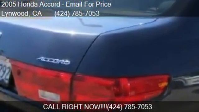 2005 Honda Accord EX V-6 4dr Sedan for sale in Lynwood, CA 9 смотреть онлайн