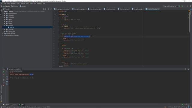 Язык GO - основные понятия, стиль написания, пакеты и типы. Golang. Урок 1 смотреть онлайн
