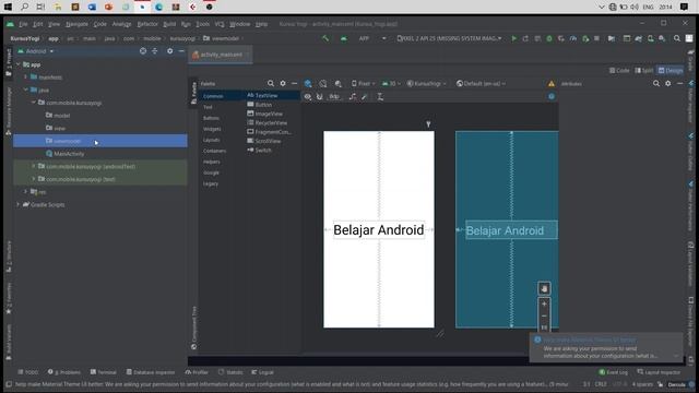 Part 1 Model - Belajar Arsitektural MVVM dan LiveData Android Studio смотреть онлайн