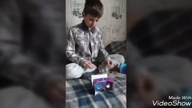 Зборка і обзор "Cardboard" (Віртуальних окуляр) смотреть онлайн