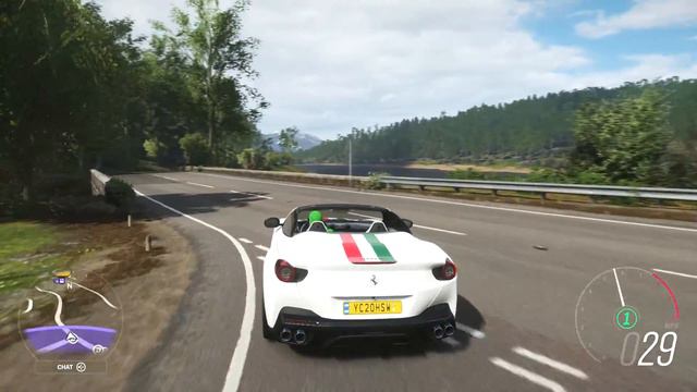 Forza Horizon 4 Ferrari Portofino (Logitech Momo Wheel + Paddles) Gameplay смотреть онлайн