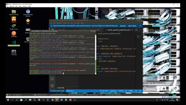 DEVNET! Module 7.4.8 Lab - Use Ansible to Automate Installing a Web Server смотреть онлайн